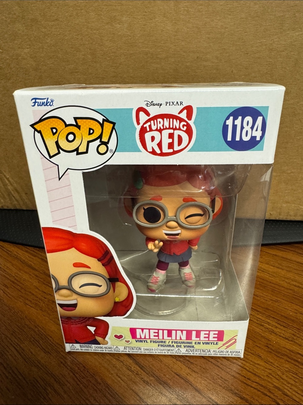 Funko Mei Lin Lee Pop! Vinyl Figure - Red Hair, Pink Accents